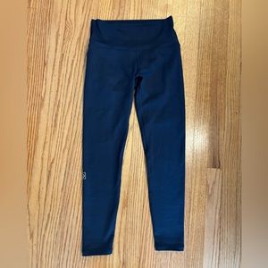 FLEO El Toro Legging 25" - High Rise Navy Blue size Medium